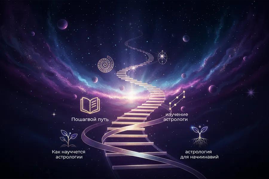 Как начать изучать астрологию самостоятельно: от знаков до аспектов, пошаговый путь. Книги, ресурсы и частые ошибки.