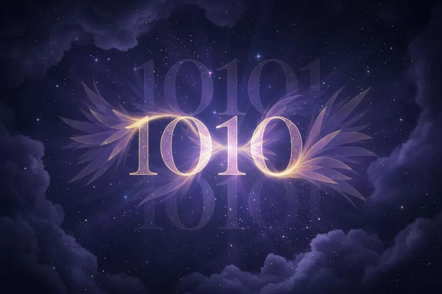 Число 1010 — значение в ангельской нумерологии. Что означает 10:10 на часах. Новый уровень, духовное пробуждение. В любв